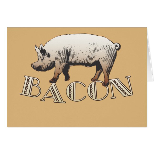 Bacon LIEBE (Vorderseite (Horizontal))