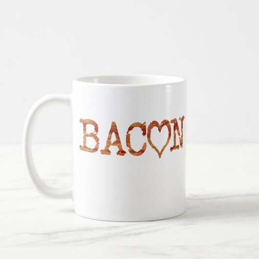 Bacon LIEBE Kaffeetasse (Links)