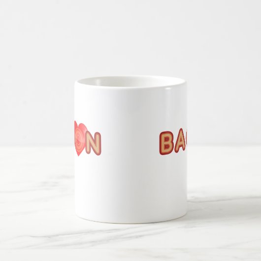 Bacon-LIEBE Kaffeetasse (Mittel)
