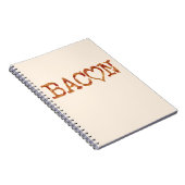 Bacon LIEBE Notizblock (Rechte Seite)