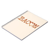 Bacon LIEBE Notizblock (Linke Seite)