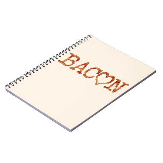 Bacon LIEBE Notizblock (Linke Seite)