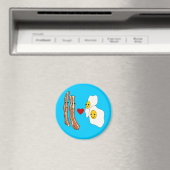 Bacon Lieben Eier Funny Bacon Design Magnet (In Situ (Geschirrspüler))