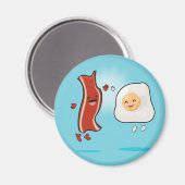 Bacon Lieben Eier Magnet (Vorderseite/Rückseite)
