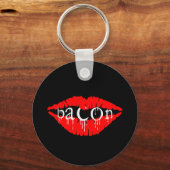 Bacon Lips Schlüsselanhänger (Vorderseite)