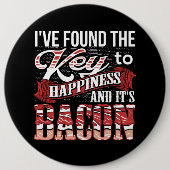 Bacon Lover Gift Button (Vorderseite)