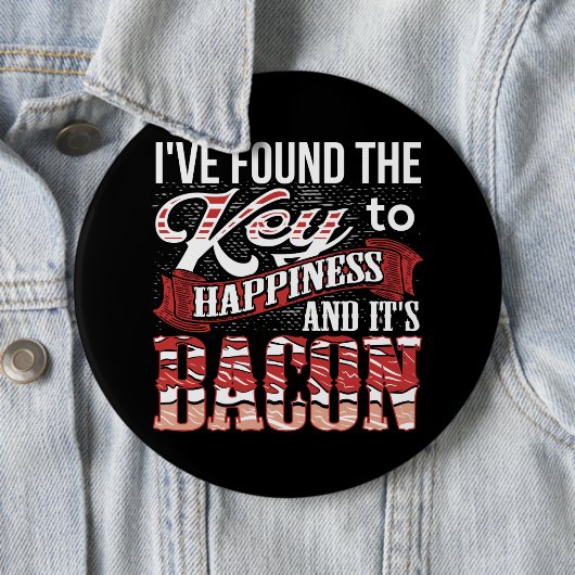 Bacon Lover Gift Button (Beispiel)