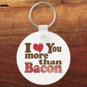 Bacon Lover Key Chain Schlüsselanhänger (Vorderseite)