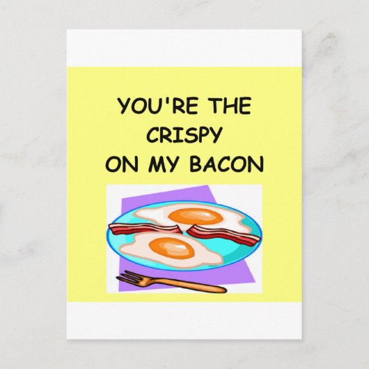 BACON-Lover Postkarte (Vorderseite)