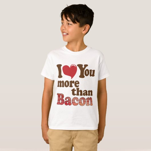 Bacon Lover T-Shirt (Vorne ganz)