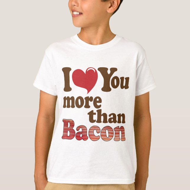 Bacon Lover T-Shirt (Vorderseite)