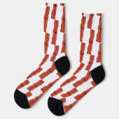 Bacon Lovers Fun Socken (Linkes Detail)