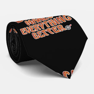 Bacon macht alles besser krawatte