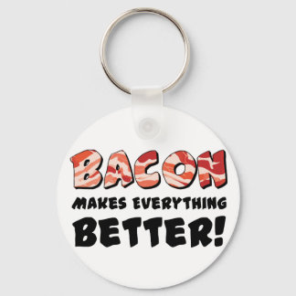 Bacon macht alles besser schlüsselanhänger