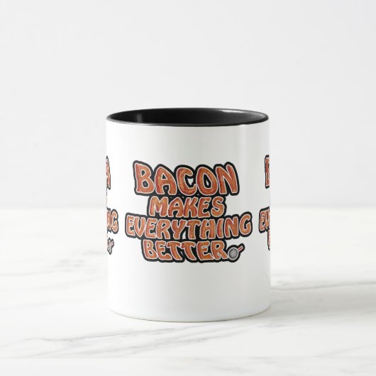 Bacon macht alles besser tasse (Zentrum)