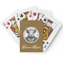 Bacon Manor Spielkarten
