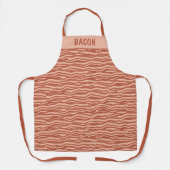 Bacon Muster Custom Schürze (Vorderseite)