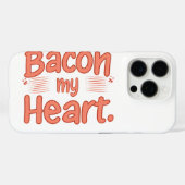 Bacon My Heart Case-Mate iPhone Hülle (Rückseite (Horizontal))