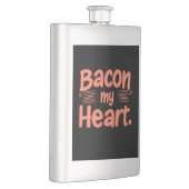 Bacon My Heart Flachmann (Rechts)