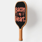 Bacon My Heart Pickleball Schläger (Links)