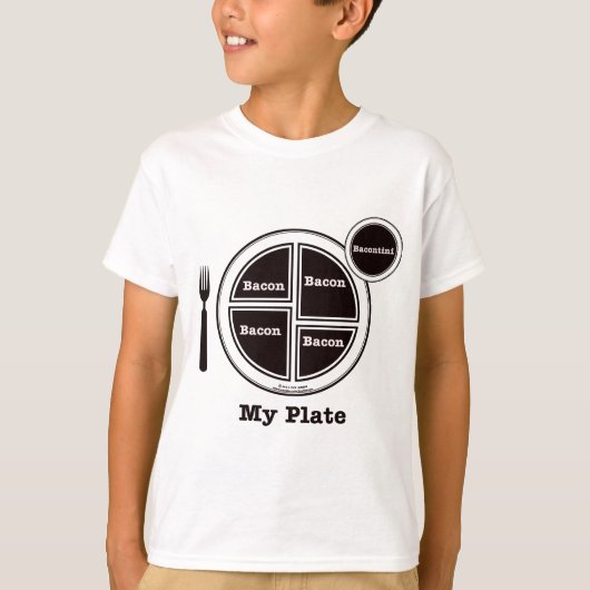 Bacon My Plate T-Shirt (Vorderseite)