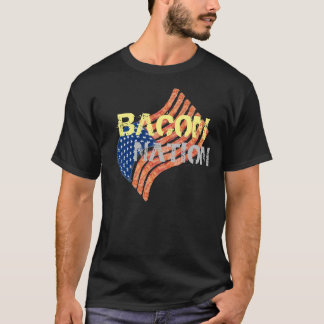 Bacon Nation Funny Bacon T - Shirt