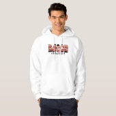 Bacon Nom! Nom! Nom! Hoodie (Vorne ganz)