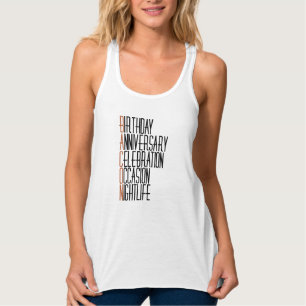 Bacon Party Animal Tank Top