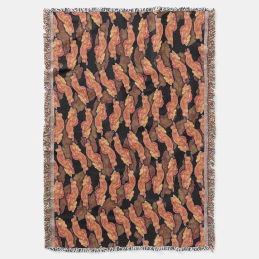 Bacon Pattern Decke (Vorderseite Vertikal)