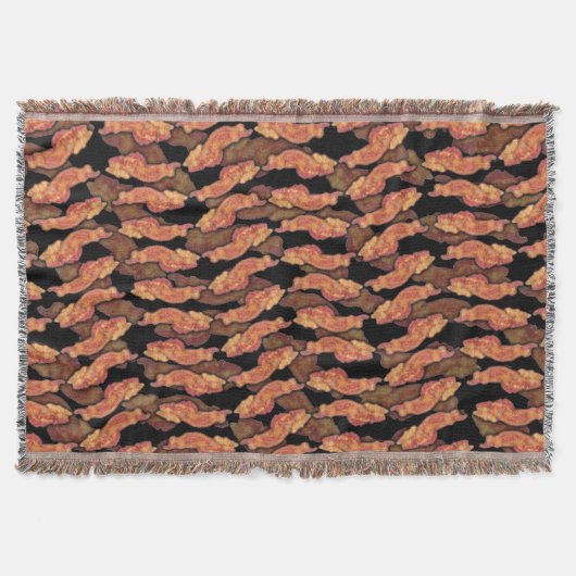 Bacon Pattern Decke (Vorderseite)