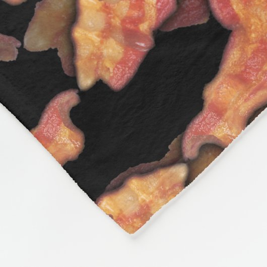 Bacon Pattern Fleecedecke (Ecke)