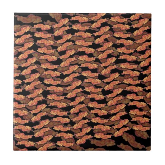 Bacon Pattern Fliese (Vorderseite)