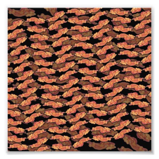 Bacon Pattern Fotodruck (Vorne)