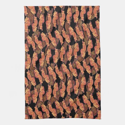 Bacon Pattern Geschirrtuch (Vertikal)