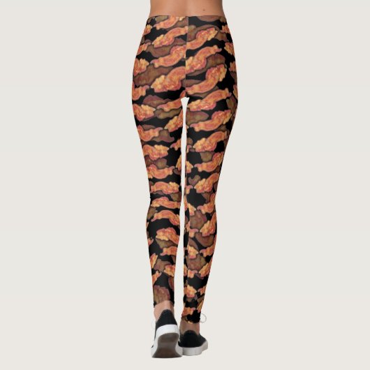 Bacon Pattern Leggings (Rückseite)