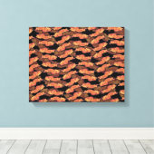 Bacon Pattern Leinwanddruck (Insitu (Holzboden))