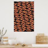 Bacon Pattern Poster (Küche)