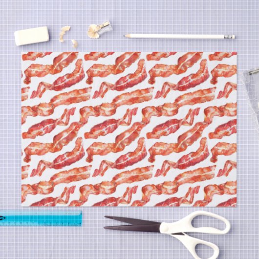 Bacon Pattern Seidenpapier (Handwerk)
