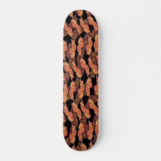 Bacon Pattern Skateboard (Vorne)