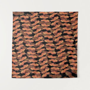 Bacon Pattern Wandteppich