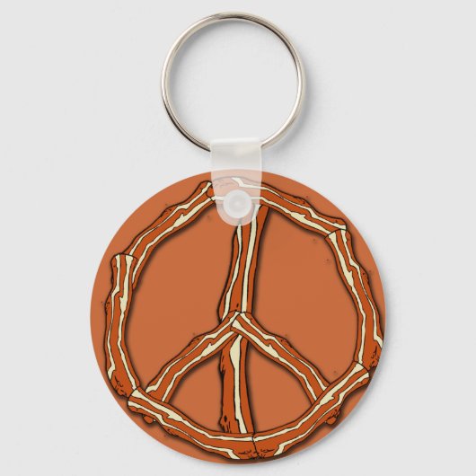 Bacon Peace Sign T - Shirt, Hoodies, Geschenke Schlüsselanhänger (Vorderseite)