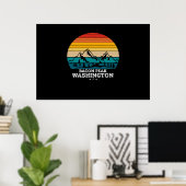 BACON PEAK WASHINGTON POSTER (Heimbüro)