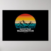 BACON PEAK WASHINGTON POSTER (Vorne)