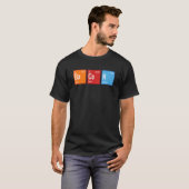 Bacon Periodic Table Breakfast Bacon Meat Bacon & T-Shirt (Vorne ganz)