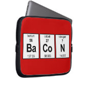 BaCoN Periodische Tabelle Laptopschutzhülle (Vorne Rechts)