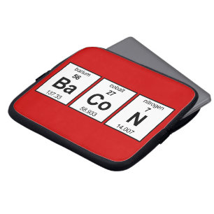 BaCoN Periodische Tabelle Laptopschutzhülle