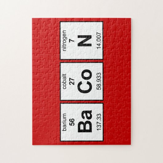 BaCoN Periodische Tabelle Puzzle (Vertikal)