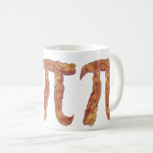 Bacon Pi Kaffeetasse (VorderseiteRechts)