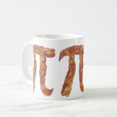 Bacon Pi Kaffeetasse (Vorderseite Links)