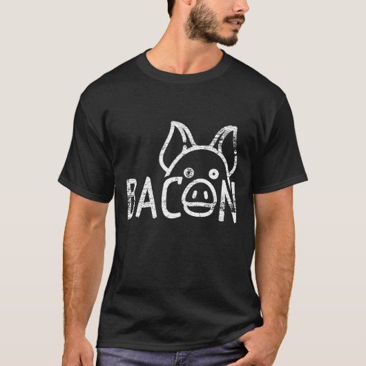 Bacon Pig T-Shirt (Vorderseite)